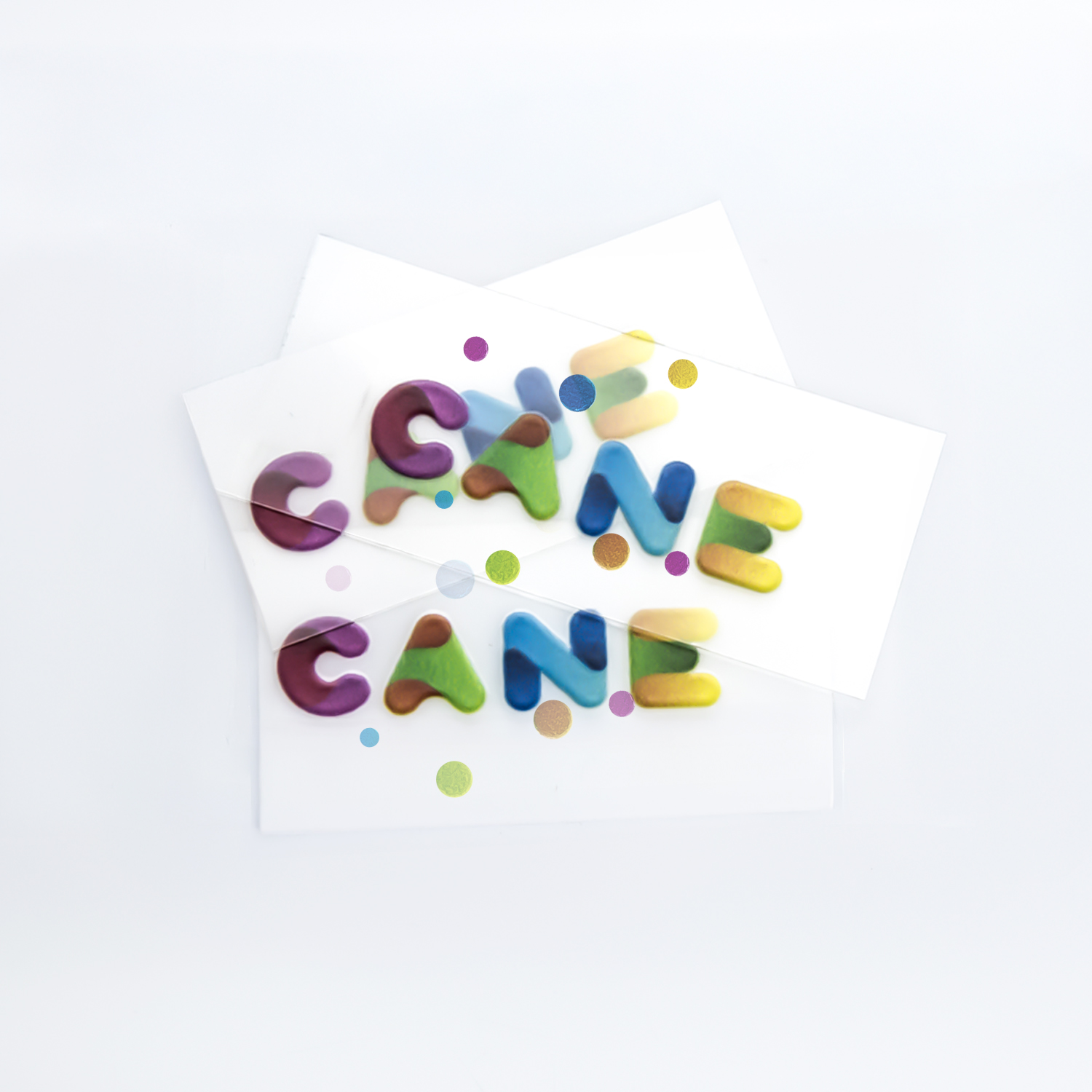 Prism Print - 78 x 48mm Sticker - Image 2