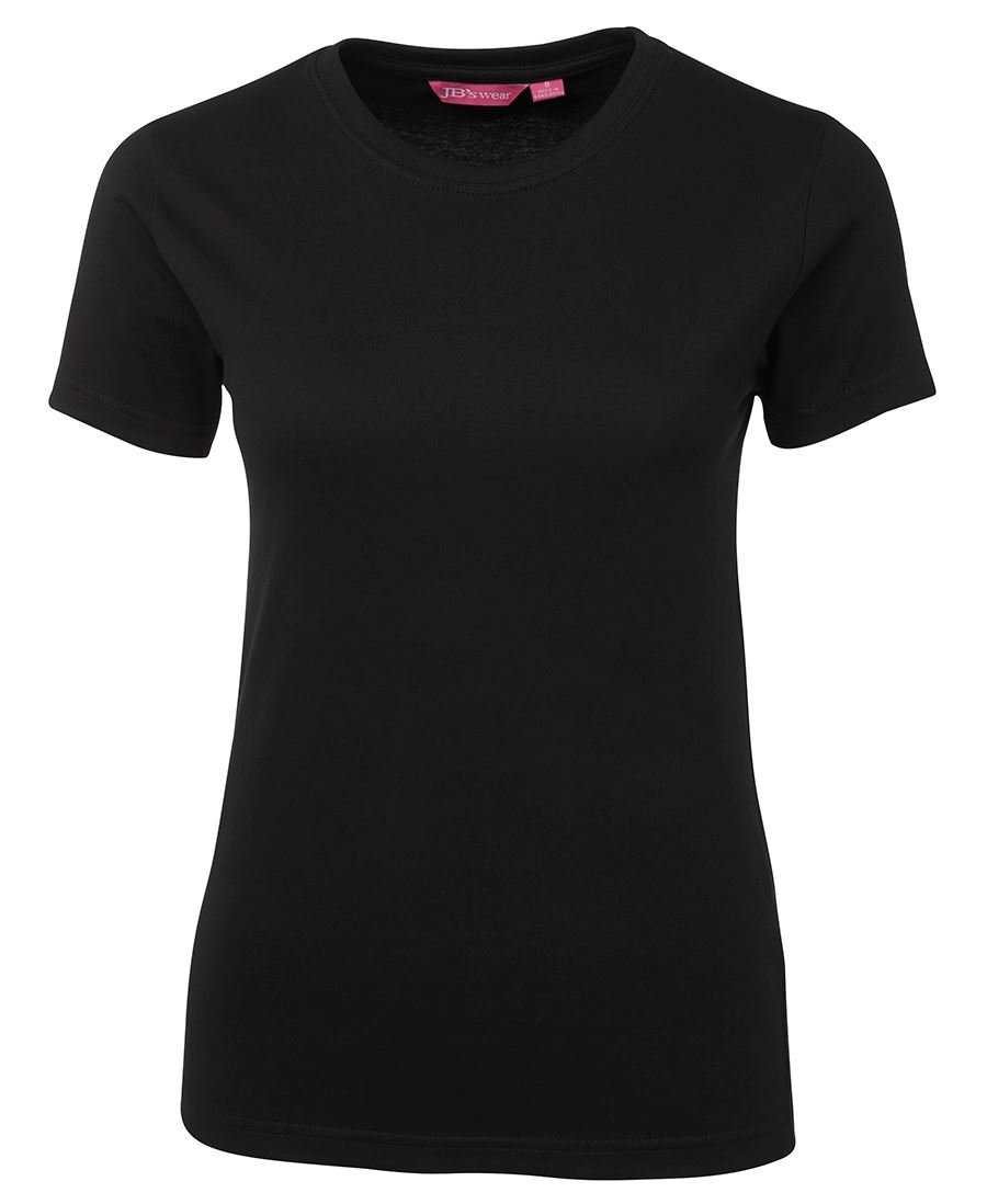 JB's LADIES TEE BLACK