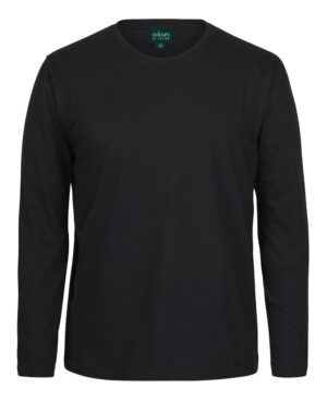 JB's L/S NON CUFF TEE BLACK - 2XS
