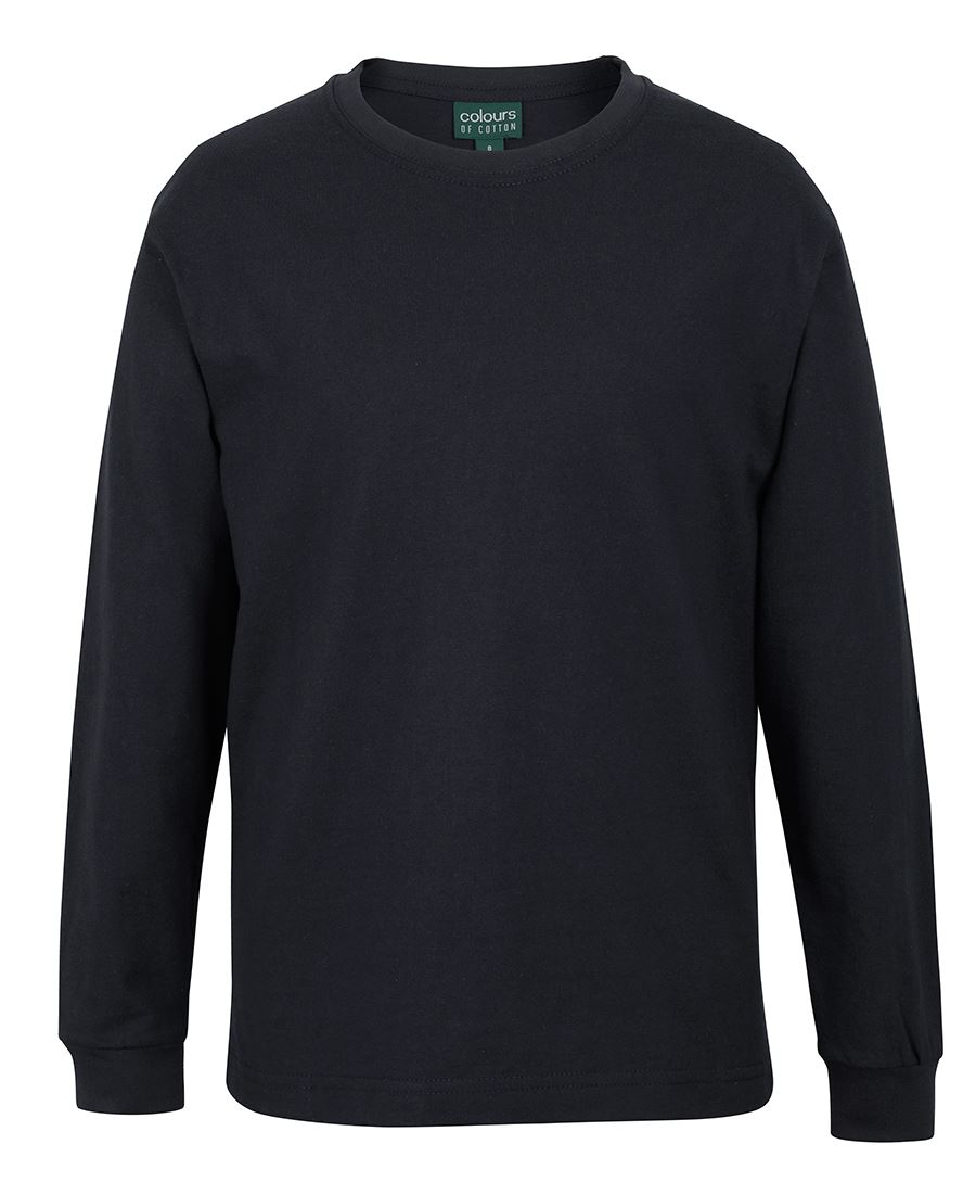 C of C KIDS L/S TEE BLACK