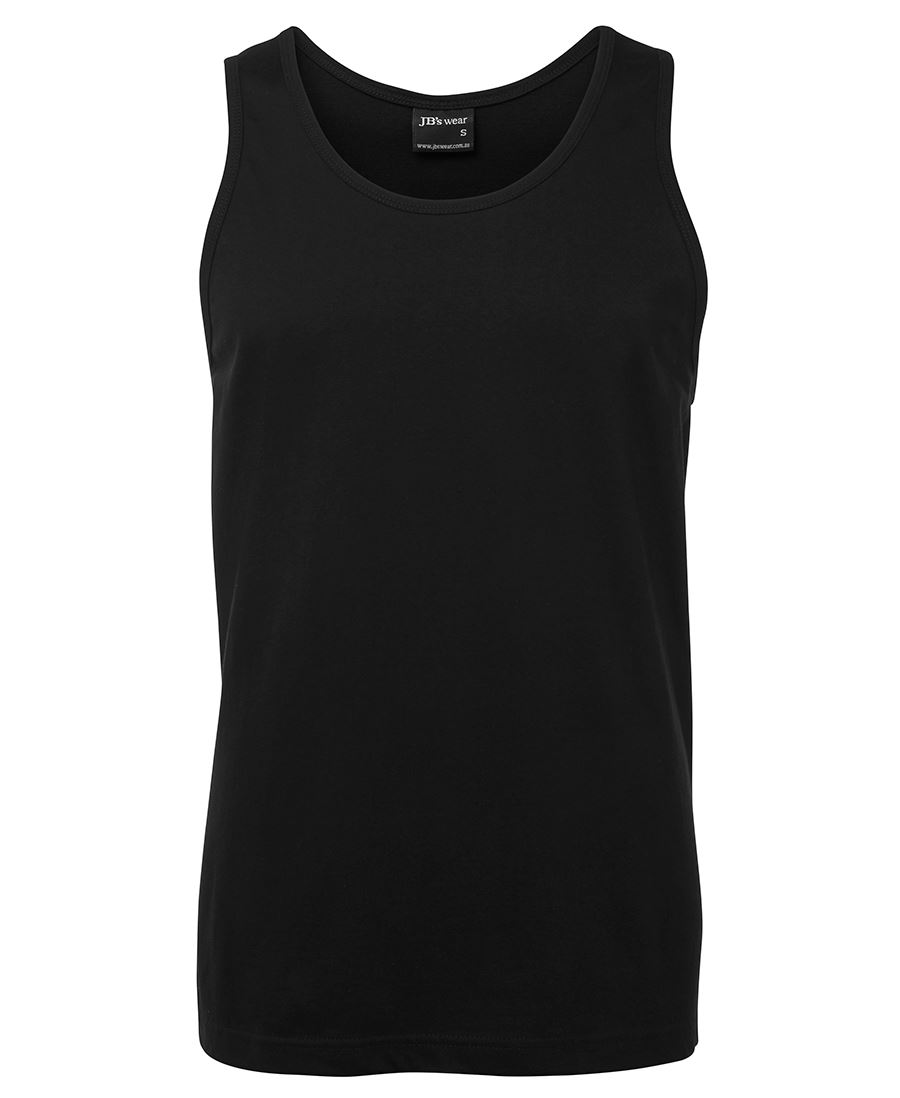 JB's SINGLET BLACK-3XS
