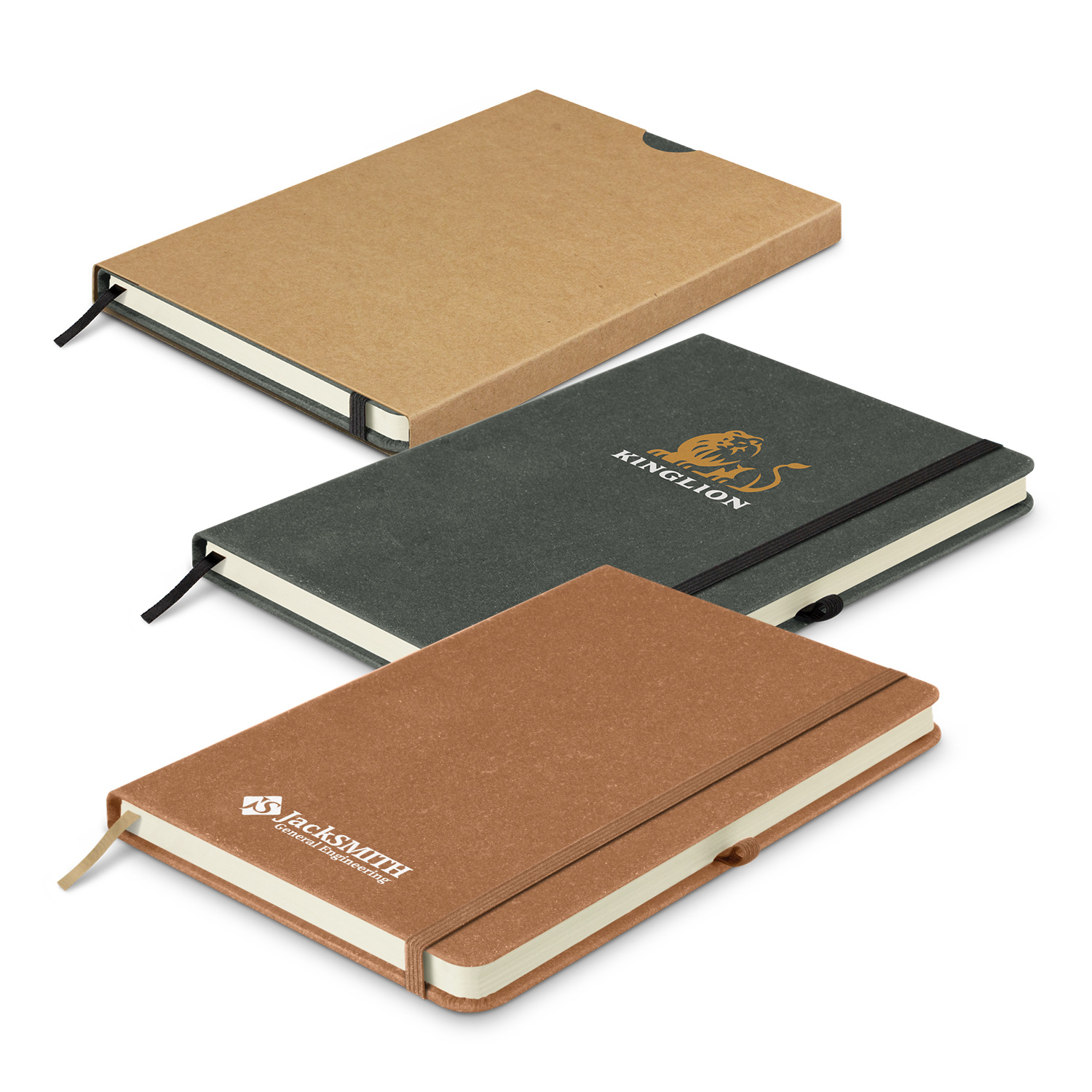 Phoenix Recycled Hard Cover Notebook - Image 2