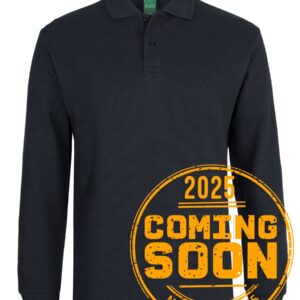C of C L/S 320G POPCORN COTTON POLO