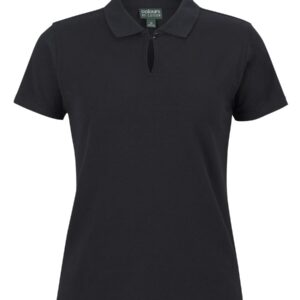 C of C LADIES COTTON S/S STRETCH POLO