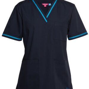 JB's CONTRAST LADIES SCRUBS TOP