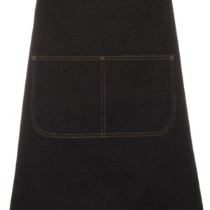 JB's WAIST DENIM APRON (INCLUDING STRAP) BLACK