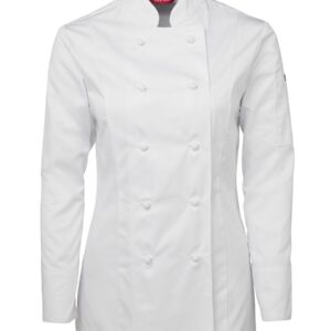 JB's LADIES L/S CHEF'S JACKET