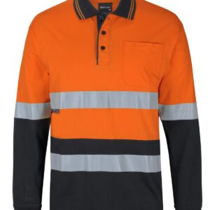 JB's HV (D+N) L/S COTTON POLO