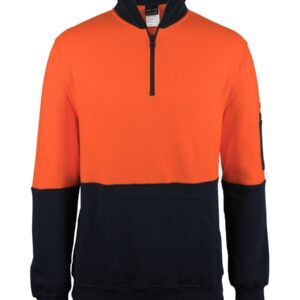 JB's HV 310 COTTON 1/2 ZIP FLEECE