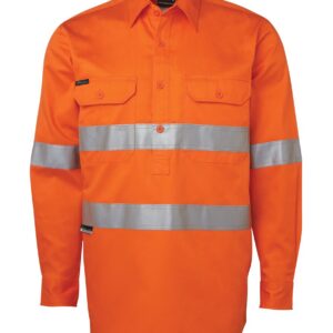 JB's HV (D+N) CLOSE FRONT L/S 190G SHIRT