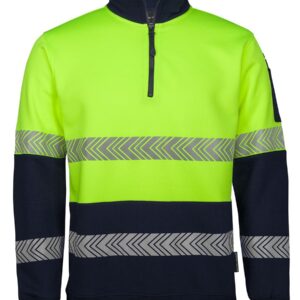JB's HV 1/2 ZIP SEGMENTED TAPE FLEECY