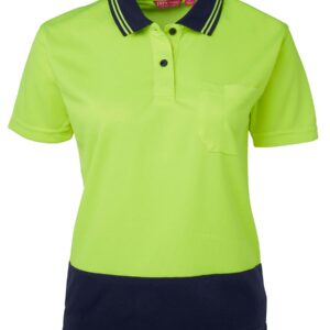 JB's LADIES HV S/S COMFORT POLO