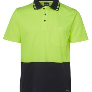 JB's HV NON CUFF S/S COTTON BACK POLO