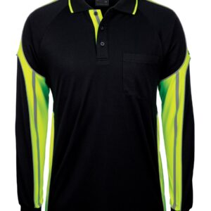 JB's L/S STREET PANEL POLO