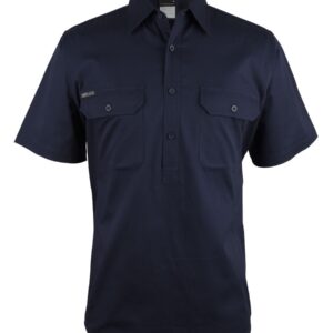 JB's CLOSE FRONT S/S 150G WORK SHIRT