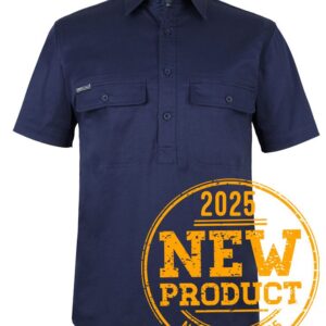 JB's S/S 150G STRETCH CLOSE FRONT WORK SHIRT