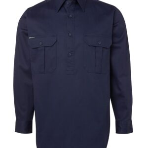 JB's CLOSE FRONT L/S WORK SHIRT