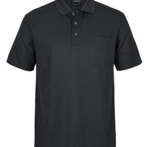 PODIUM WAFFLE POCKET POLO