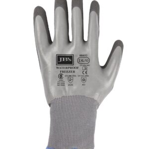 JB's W/PROOF LATEX COAT FREEZER GLOVE 5PK GREY/CHAR-S-07