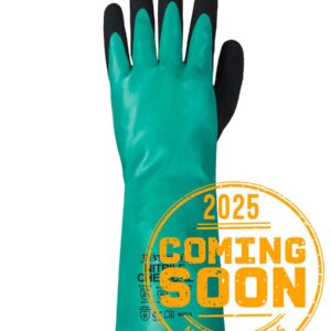 JB's TYPE A NITRILE CHEMICAL GLOVE GREEN/BLACK-M-08