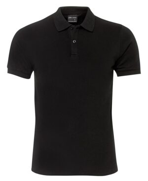 JB's FITTED POLO BLACK - 2XS