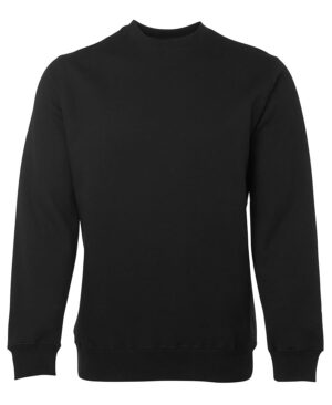 JB's FLEECY SWEAT BLACK - 2XS