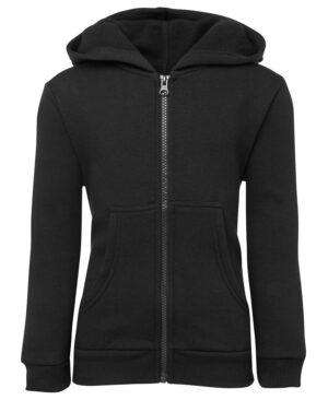 JB's KIDS P/C FULL ZIP HOODIE BLACK