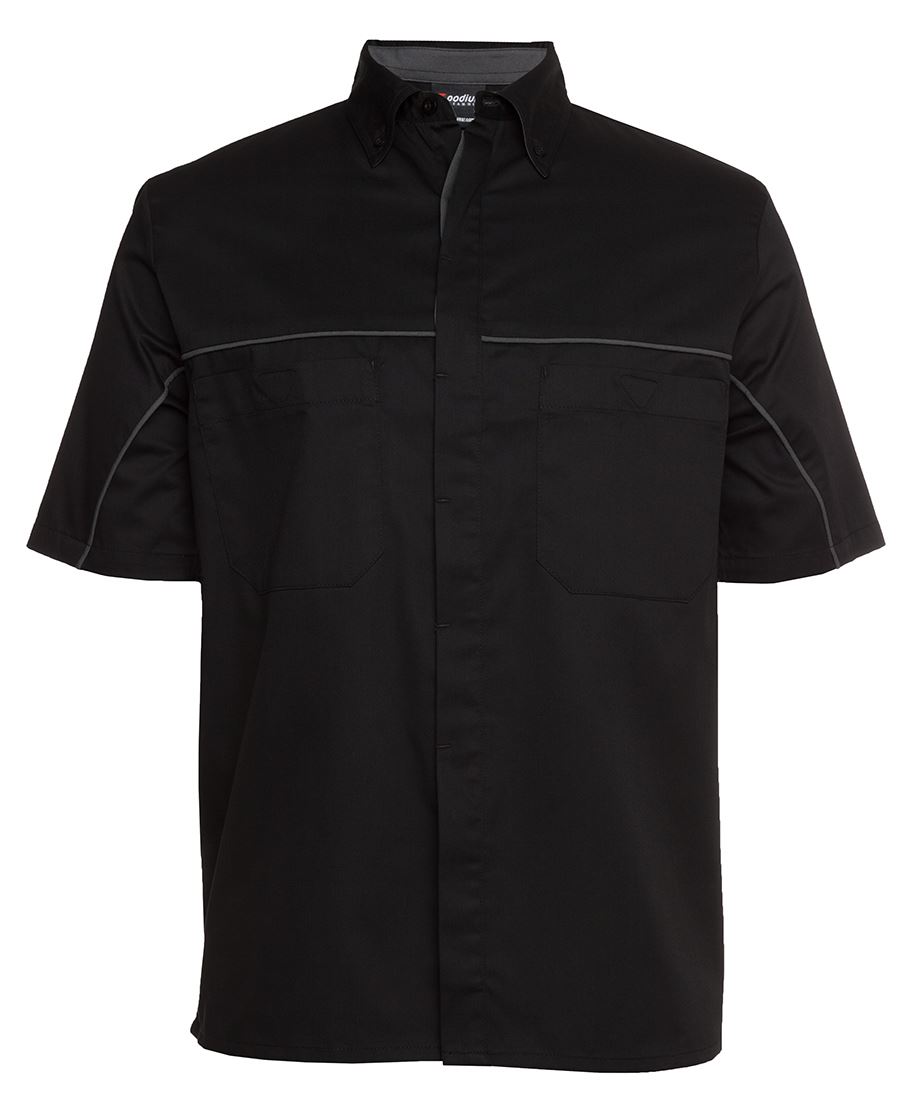 PODIUM INDUSTRY SHIRT BLACK/CHARCOAL - XS