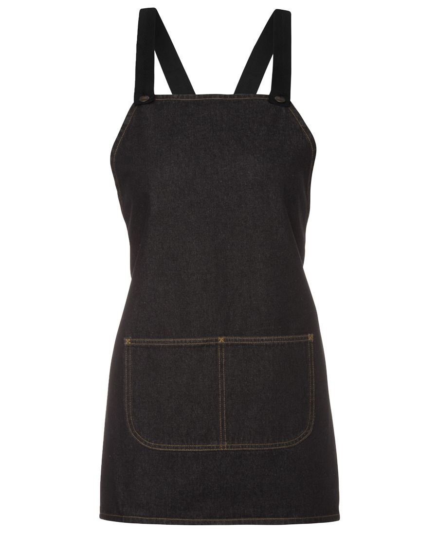 JB’s CROSS BACK 65×71 BIB DENIM APRON (WITHOUT STRAP)