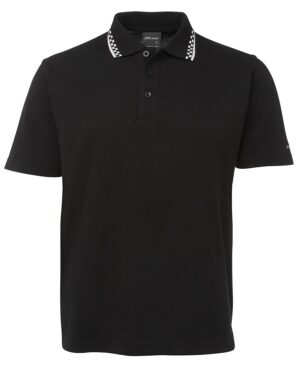 JB's CHEF POLO BLACK/WHITE -S
