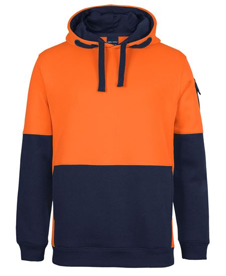 JB'S 350G HI VIS TRADE HOODIE - Image 2