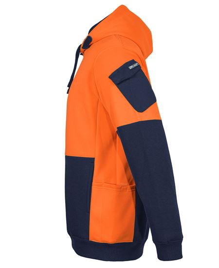 JB'S 350G HI VIS TRADE HOODIE - Image 4