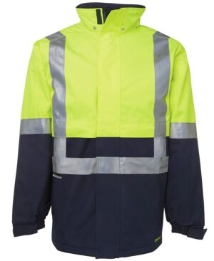 JB's HV A.T. (D+N) JACKET LIME/NAVY-S