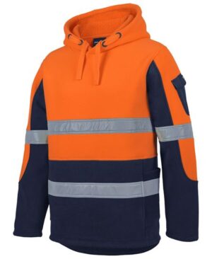 JB'S HI VIS D+N 450G PULL OVER SHEPHERD HOODIE