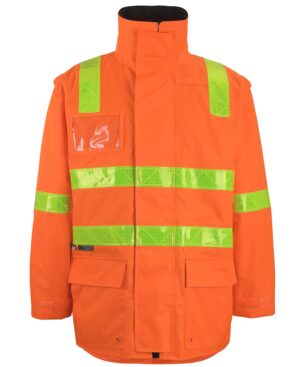 JB's VIC ROAD (D+N) ZIP OFF SLEEVE L/LINE JACKET ORANGE-2XS