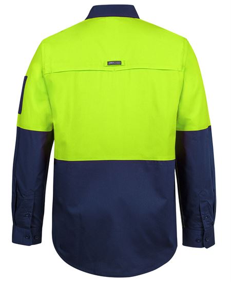 JB'S HI VIS CLASS F RIPSTOP L/S WORK SHIRT - Image 3