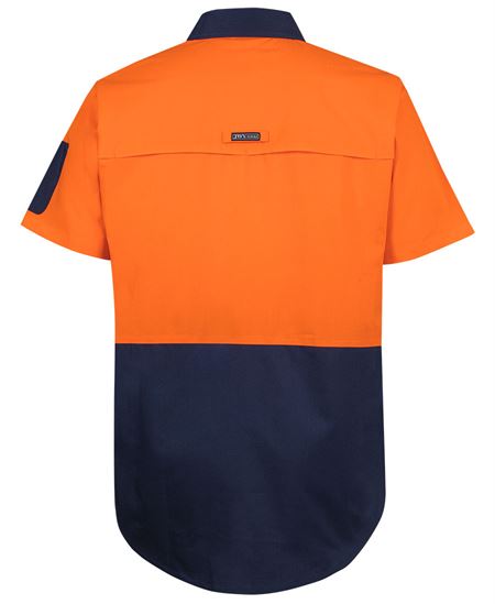 JB'S HI VIS CLASS F RIPSTOP S/S WORK SHIRT - Image 3