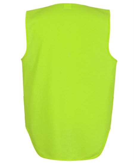 JB'S HI VIS ZIP DROP TAIL SAFETY VEST - Image 3