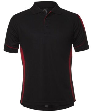 PDM BELL POLO BLACK/RED - 2XS