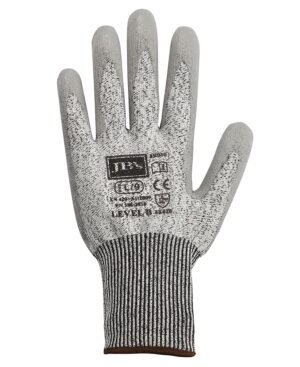 JB's PU BREATHABLE CUT RESIST LEVEL B GLOVE (12 PK) - S
