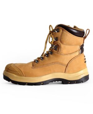 JB's ROADTRAIN LACE UP SAFETY BOOT WHEAT