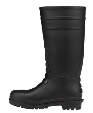 JB's STEEL TOE CAP AND STEEL PLATE GUMBOOT BLACK
