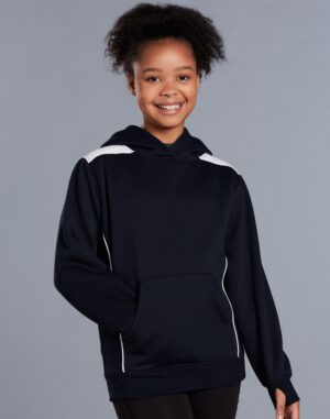 Kids' Kangaroo Pocket Contrast Hoodie
