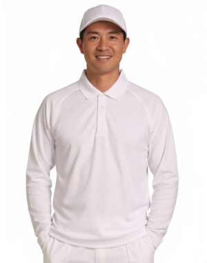 mens truedry cricket polo