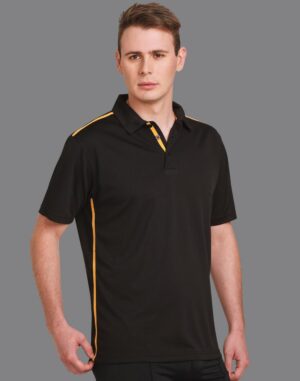 Men's rapid cool short sleeve contrast polo
