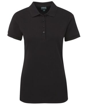 C of C LADIES OTTOMAN POLO BLACK