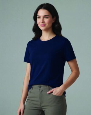 Ladies' Premium Cotton Face S/S Tee Shirt