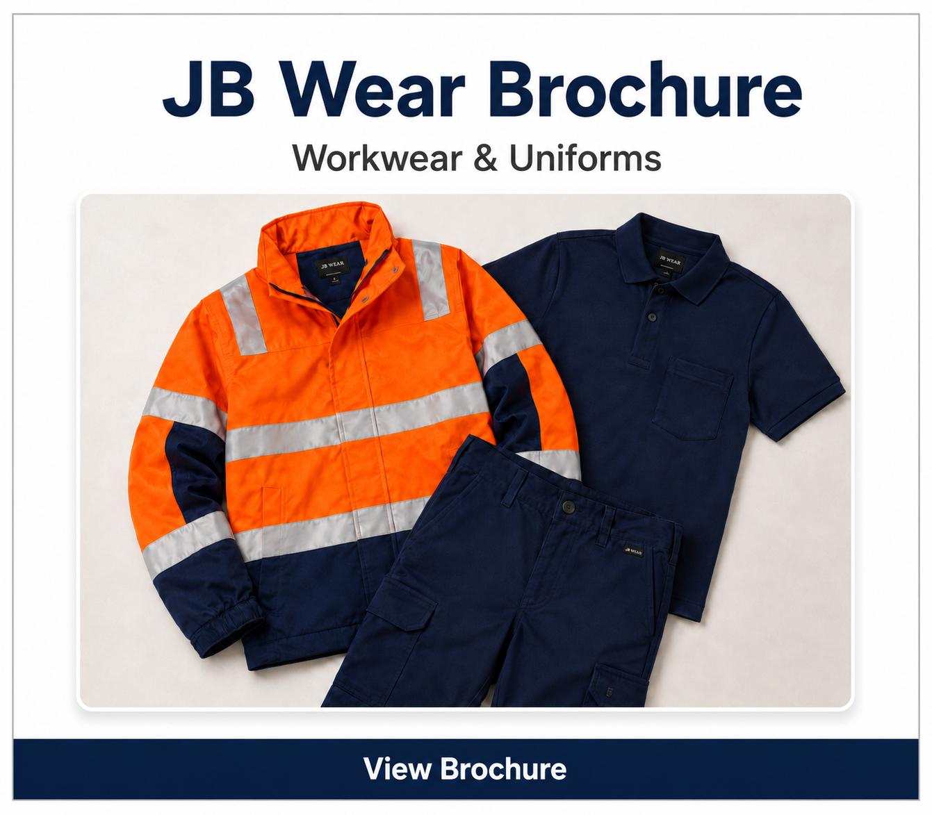 JB Wear Brochure